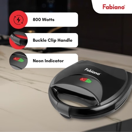 Fabiano 800 Watts Sandwich Maker