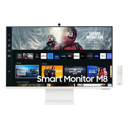 Samsung LS32CM801UWXXL 81.28 cm (32 inch) 3840 x 2160 Resolution, Warm White Smart Monitor