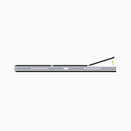 Apple iPad Mini A17 Smart Folio, Charcoal Grey