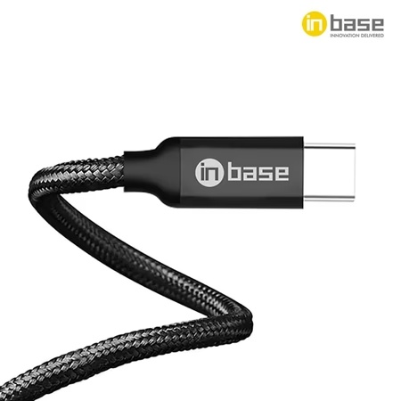 Inbase IB-1366 1.2 Meter Ultra Tough USB-C to USB-A Cable , Black