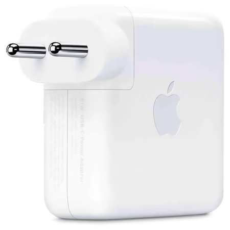 Apple 61 Watt Power Adapter with USB-C Port, White