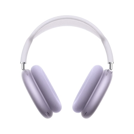 Apple AirPods Max Wireless On-Ear Bluetooth Headphones with Pro-level Active Noise Cancellation, Personalised Spatial Audio with dynamic head tracking (Purple)