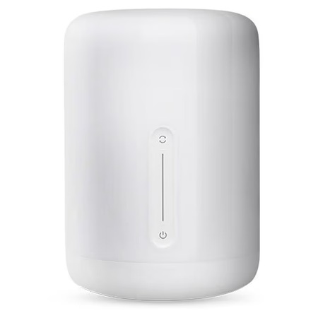 Mi Smart Bedside Lamp 2 with Brightness Adjustment, Works with Alexa and Google Assistant (MJCTD02YL)