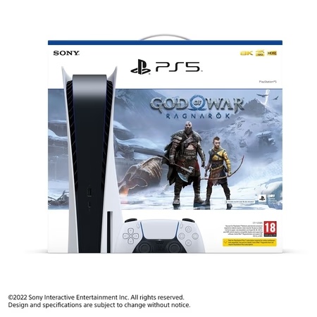 Sony PlayStation 5 Console (PS5) God Of War Ragnarok Bundle