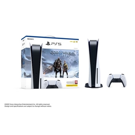 Sony PlayStation 5 Console (PS5) God Of War Ragnarok Bundle