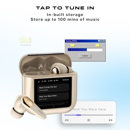 Noise View Buds Truly Wireless Bluetooth Earbuds, Metallic Beige 10 Noise View Buds Truly Wireless Bluetooth Earbuds, Metallic Beige