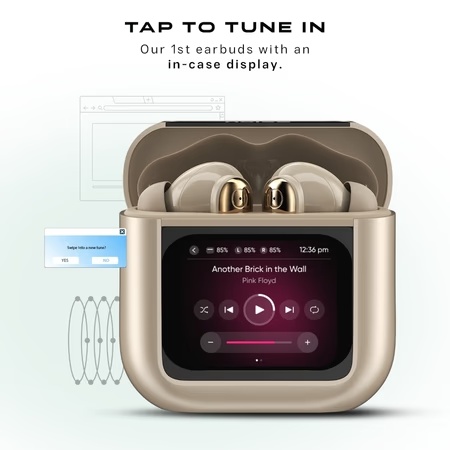 Noise View Buds Truly Wireless Bluetooth Earbuds, Metallic Beige 3 Noise View Buds Truly Wireless Bluetooth Earbuds, Metallic Beige