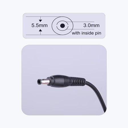 Zebronics ZEB-LA553019060SS 19V/60W Laptop Adapter with LED indicator
