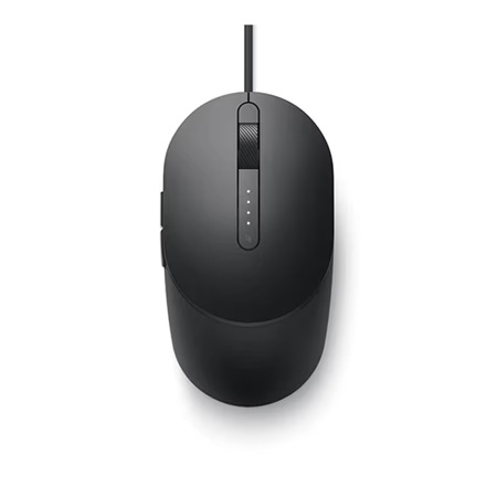 Dell MS3220 3200 Dpi Wired Laser Mouse with 2 Programmable Buttons (Black)