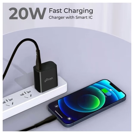 pTron Volta FC12 USB Charger (Black) 2 pTron Volta FC12 USB Charger (Black)