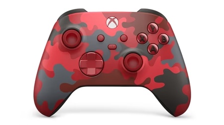 Microsoft XBOX Daystrike Camo Special Edition Wireless Controller, Red