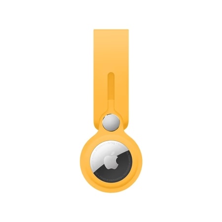 Apple AirTag Loop (Made with Durable Polyurethane Material, Lightweight, MK0W3ZM/A, Sunflower)