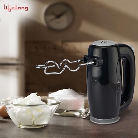 Lifelong Regalia 150W Hand Mixer, 5 Speed Option, Easy for Mixing Cake Batters and Atta, LLHM01 4 Lifelong Regalia 150W Hand Mixer, 5 Speed Option, Easy for Mixing Cake Batters and Atta, LLHM01