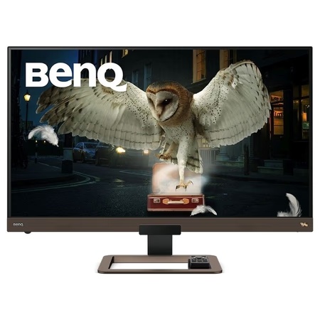 BenQ EW3280U 81.28 cm (32 inch) IPS, 4K UHD Built-in Speakers,HDMI, Display Port, Flicker-free Technology (Black), Monitor