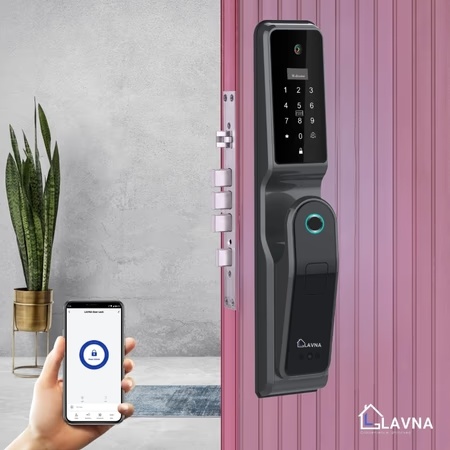 LAVNA LA44 Cam Wi-Fi Bluetooth Smart Door Lock