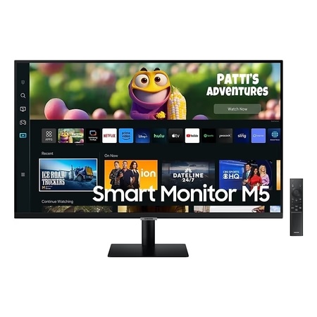 Samsung LS27CM500EWXXL 68.58 cm (27 inch) 1920 x 1080 Resolution, Black Smart Monitor