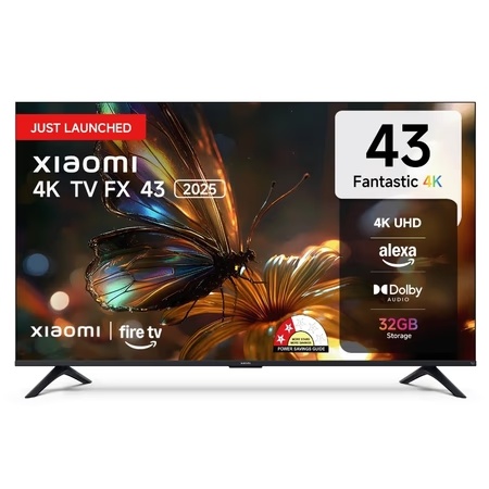 Xiaomi FX Series 109.22 cm (43 inch) 4K Ultra HD Smart LED Fire TV, L43MB-FIN