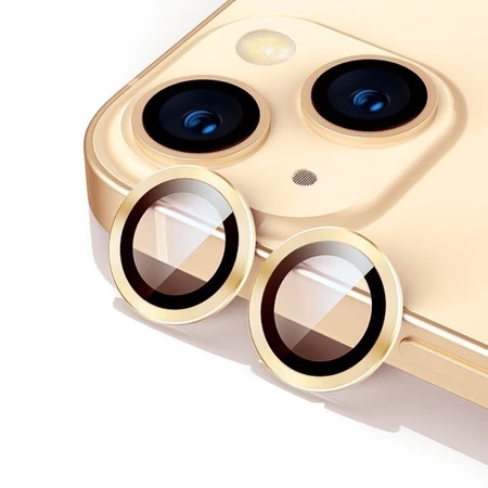 Hyphen Camera Lens Protector for iPhone 14/Plus, Gold