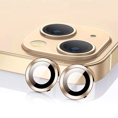 Hyphen Camera Lens Protector for iPhone 14/Plus, Gold
