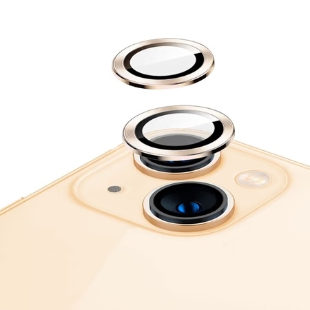 Hyphen Camera Lens Protector for iPhone 14/Plus, Gold