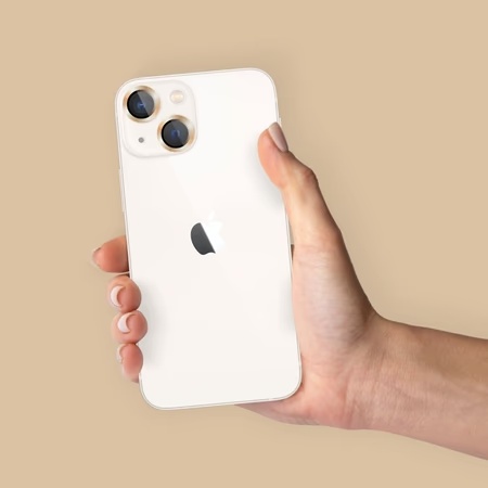Hyphen Camera Lens Protector for iPhone 14/Plus, Gold 8 Hyphen Camera Lens Protector for iPhone 14/Plus, Gold