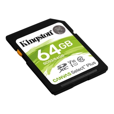 Kingston Select Plus 64 GB SDXC Memory Card