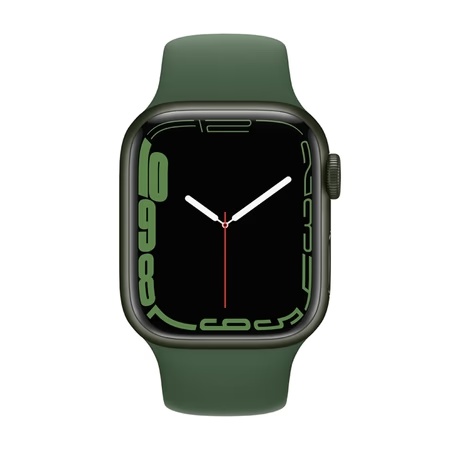 Apple Watch Series 7 GPS - 41 mm Green Aluminum Case with Clover Sport Band