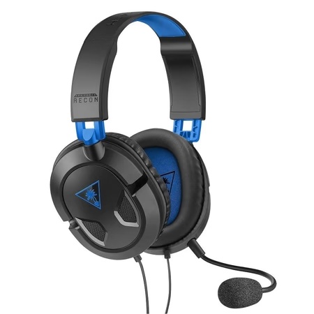 Turtle Beach Recon 50P Wired Gaming Headphone for PS4 and PS5, Black & Blue