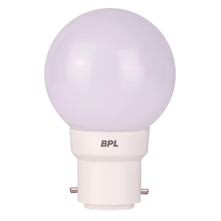 BPL 0.5 Watts White Deco Bulb, BD01RG0A-W
