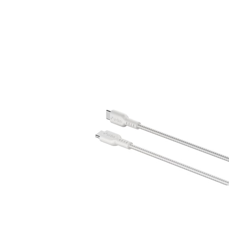 Urbn 60 W Pro Cord USB Type C to Type C Power Cable, White