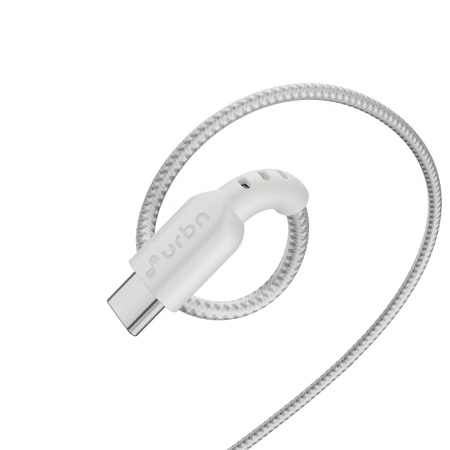Urbn 60 W Pro Cord USB Type C to Type C Power Cable, White
