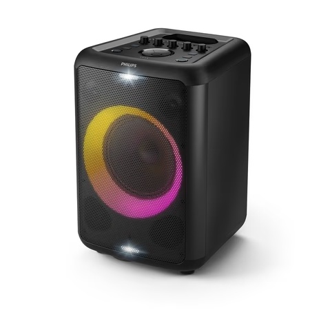 Philips TAX3206 Mono Channel Bluetooth party speaker with Karaoke Effects, Black