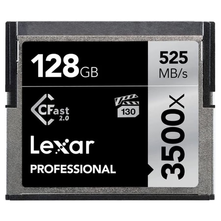 Lexar Professional 3500x 128 GB CFast 2.0 Memory Card