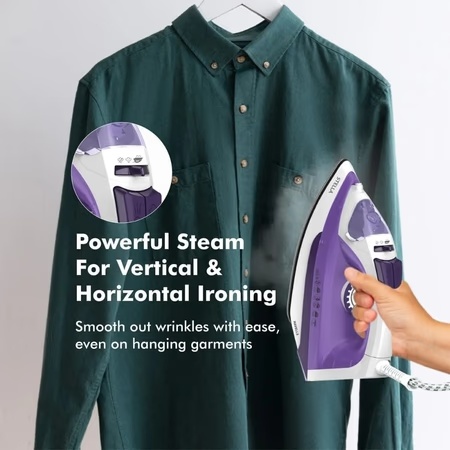Havells Steam Iron Stelle 2000W, Purple