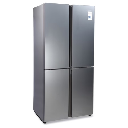 Haier 456 liters French Door Refrigerator, Shiny Glass HRB-550SG