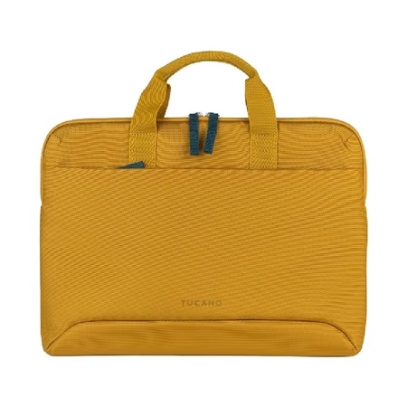 Tucano Smilza Slim Bag for 35.56 cm (14 inch) Laptop and 35.56 cm (14 inch) Apple MacBook Pro, Yellow