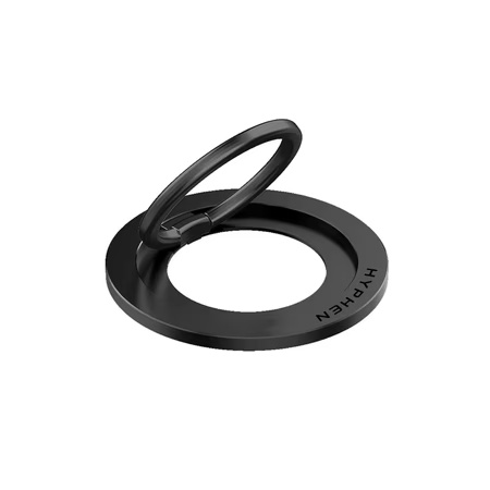 Hyphen Magnetic Phone Ring Holder Stand, Black