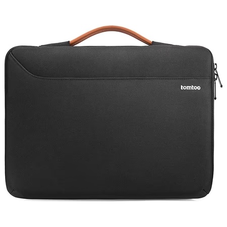 Tomtoc Defender Laptop Handbag for Up to 35.56 cm (14 Inch) Laptop with 360 Degree Superior Protection, Black A22D2D1