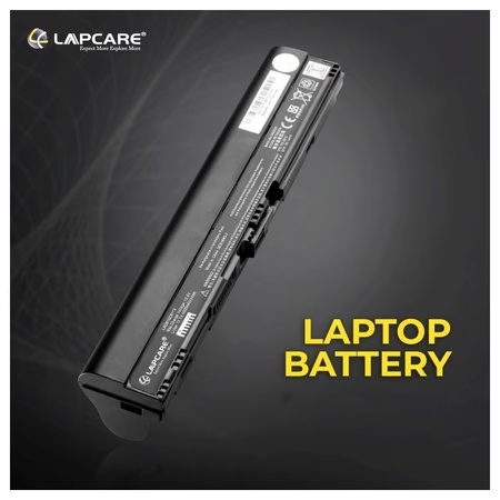 Lapcare LAOBT6C6113 6-Cell 4000mAh Laptop Battery, Black