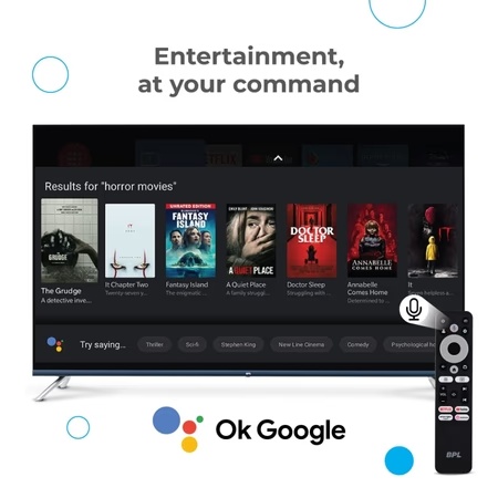 BPL 32 HD Ready Smart Home Theatre TV With Sound By Onkyo, THX Certified, Dolby Audio, Google TV, 32HE5341 11 BPL 32 HD Ready Smart Home Theatre TV With Sound By Onkyo, THX Certified, Dolby Audio, Google TV, 32HE5341