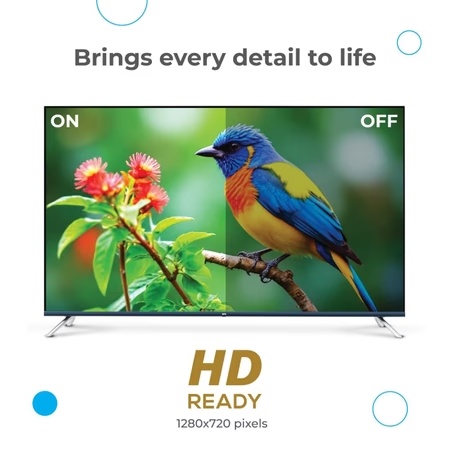 BPL 32 HD Ready Smart Home Theatre TV With Sound By Onkyo, THX Certified, Dolby Audio, Google TV, 32HE5341 4 BPL 32 HD Ready Smart Home Theatre TV With Sound By Onkyo, THX Certified, Dolby Audio, Google TV, 32HE5341