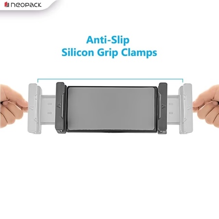 Neopack Unimount Stand with Adjustable Height and 360 Degree Rotating, Black