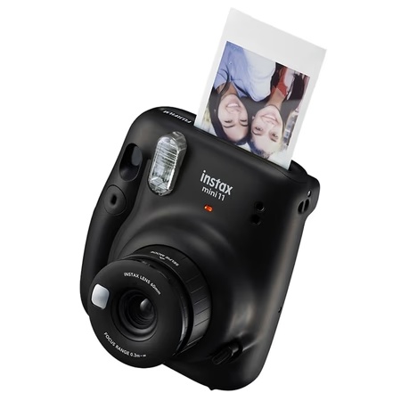 Fujifilm Instax Mini 11 Instant Camera Starter Kit, Charcoal Gray