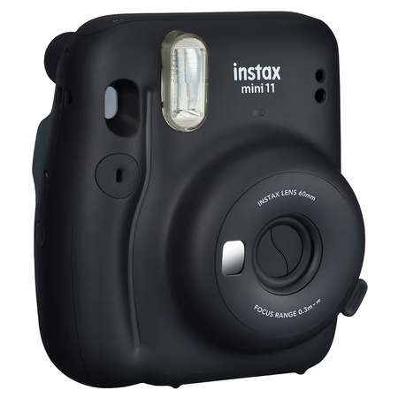 Fujifilm Instax Mini 11 Instant Camera Starter Kit, Charcoal Gray