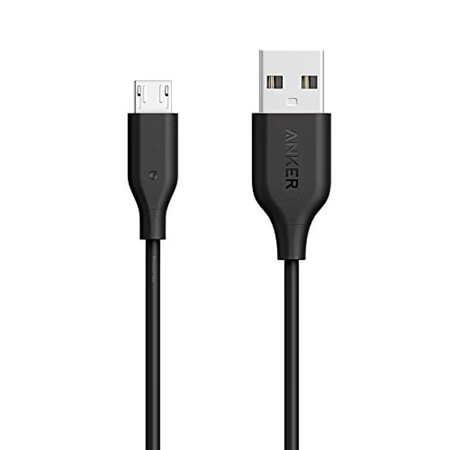 Anker A8133H12 1.82 m USB to Micro USB Durable Fast Charging Cable, Black