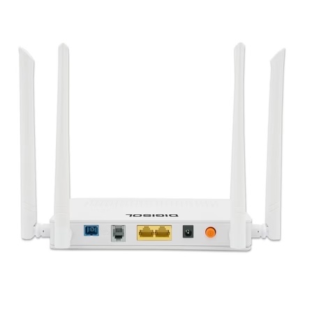 Digisol DG-GR6821AC Xpon ONU 1200 Mbps Wi-Fi Router with 1 PON , 2 GE Port & 1 FXS Port