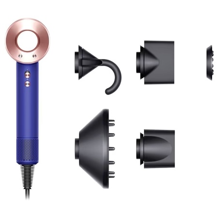 Dyson Supersonic 426104-01 Hair Dryer with Intelligent Heat Control, Vinca-Blu-Rose