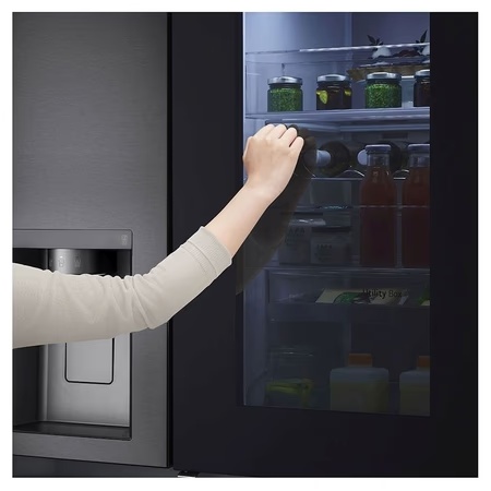 LG 674 Litre Side-by-Side Refrigerator, Matt Black GC-X257CQES 6 LG 674 Litre Side-by-Side Refrigerator, Matt Black GC-X257CQES