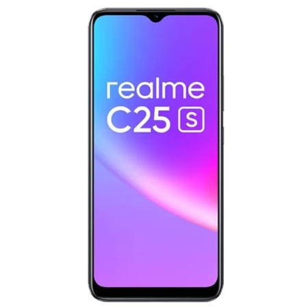 (Refurbished) Realme C25s 4 GB RAM, 64 GB, Watery Grey, Mobile Phone, Gently Use(GU)