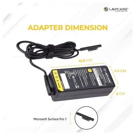 Lapcare LOADPR7370 Laptop Power Adapter with Over Current Protection, Black 3 Lapcare LOADPR7370 Laptop Power Adapter with Over Current Protection, Black
